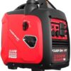 PowerSmart 2500-Watt Portable Inverter Generator, Super Quiet for Camping, Tailgating, Home Emergency Use, Ultra Lightweight, EPA Compliant (HB5020) 2024 Version