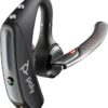 Poly Voyager 5200 Wireless Headset (Plantronics) - Single-Ear Bluetooth Headset w/Noise-Canceling Mic - Ergonomic Design - Voice Controls - Lightweight - Connect to Mobile/Tablet via Bluetooth