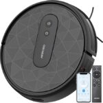 AIRROBO P20 Robot Vacuum Cleaner with 2800 Pa Suction, Ideal for Pet Hair, Hard Floors, Low Pile Carpets, Self-charging Robotic vacuums, 120 Mins Runtime, App Control, Quiet.